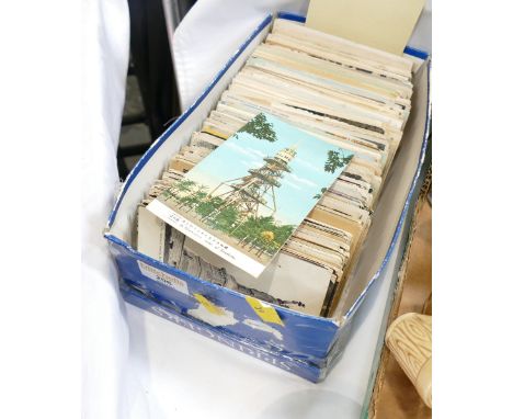 Collection of vintage postcards marked foreign