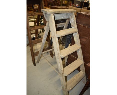 A set of vintage steps