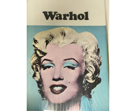 An Original well presented Andy Warhol (1928-1987) Pop Art. Exhibition poster Marilyn Monroe. Published by the Tate Gallery i