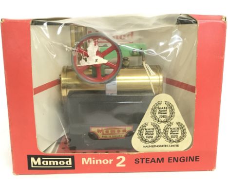 A Boxed Mamod Minor 2 Steam Engine, postage category C