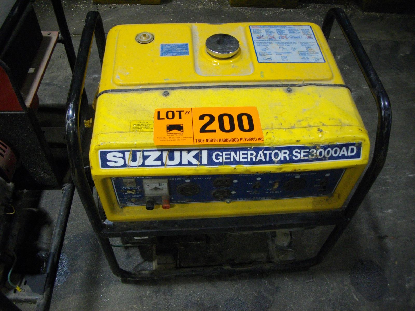 SUZUKI SE3000AD GENERATOR S/NN/A