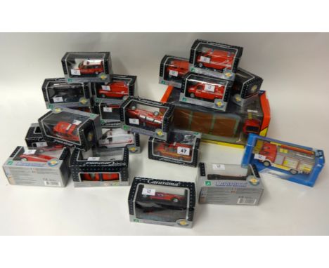 Collection of Fire Engine Diecast Models, Cararama Rescue Service Vehicles (approx 21)