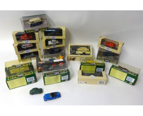 A collection of diecast models inc Vanguard, Corgi etc (boxed and loose), approximately 20