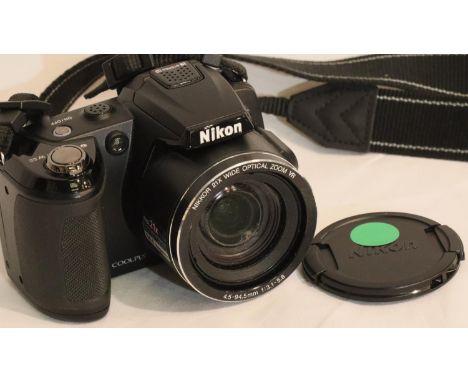 Nikon Coolpix L120 digital camera. P&amp;P Group 1 (£14+VAT for the first lot and £1+VAT for subsequent lots) 