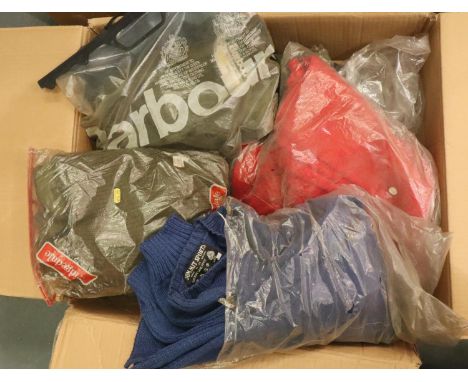 Selection of new old stock Barbour and similar jumpers etc. P&amp;P Group 3 (£25+VAT for the first lot and £5+VAT for subsequ