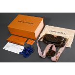 Louis Vuitton "Multipochette" in Monogram Canvas, Hybrid Modell aus Pochette, Mini Pochette und run