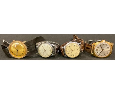 Vintage Wristwatches - Ingersoll, Sekonda, Medana, Timex 