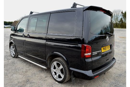 Vw Transporter T32 180 Tdi Sport Line Dsg Auto 5 Seat Kombi Van Registration Number Pk61 Xtb D