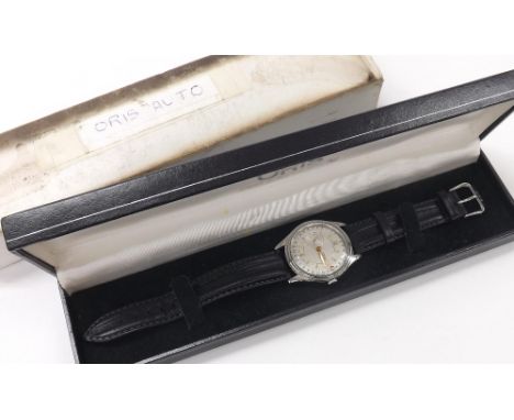 Oris Pointer Date automatic stainless steel gentleman's wristwatch, ref. 7461, silvered dial with gilt quarter Arabic numeral