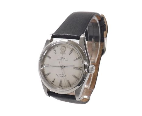 Tudor Oyster Prince 'Big Rose' Rotor Self Winding stainless steel gentleman's wristwatch, ref. 7964, circa 1966, serial. no. 