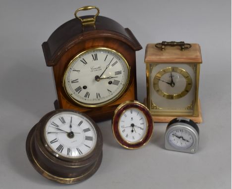 A Collection of Mantel Clocks, Wall Clock Etc 