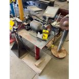 Milwaukee 8" Double End Bench Grinder on Pedestal, 120-Volt