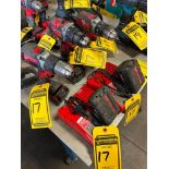 (3) Milwaukee Drills & (2) Chargers