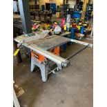 Rigid 10" Table Saw, 120/240-Volt, 3450 RPM