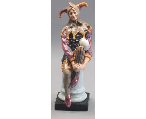 ROYAL DOULTON 'THE JESTER' HN2016 - model by Cecil J Noke, 26cms tall