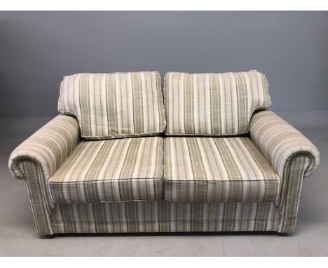 Two seater modern design fabric bed settee approx approx 170cm wide