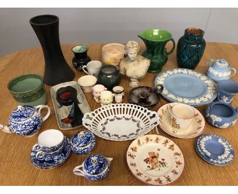 Ceramics, collection of items to include, Wedgewood, Denby, Copeland, Devon etc