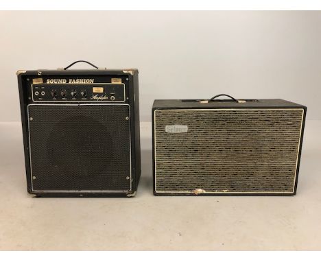 Music interest; two Vintage 1970s amplifiers, one Sound Fashion one Selmer (not tested)