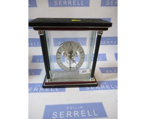 A modern mantle clock
