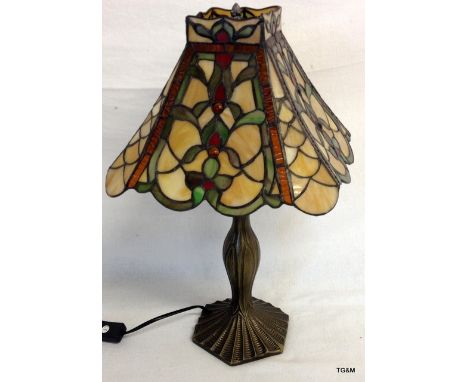 A Tiffany style lamp