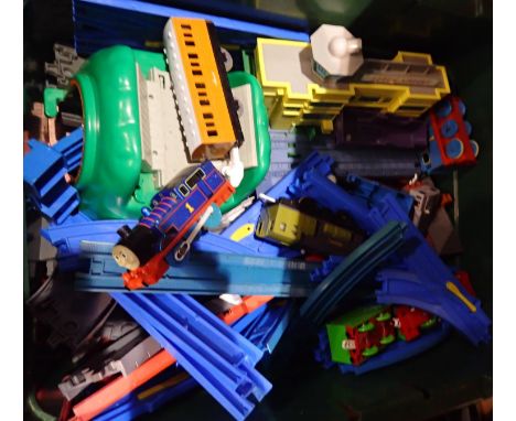 Large quantity of Thomas The Tank Engine toy trains and tracks. Not available for in-house P&amp;P 