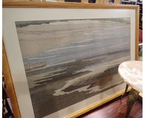 Framed tapestry, 60 x 80 cm. Not available for in-house P&amp;P 