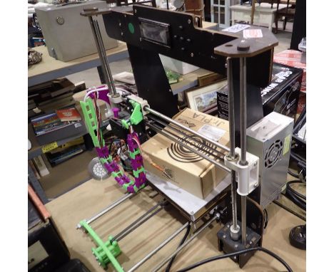 3D printer with spare filament. All electrical items in this lot have been PAT tested for safety and have passed. This does n