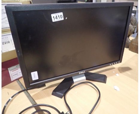 Dell 27 inch computer monitor. All electrical items in this lot have been PAT tested for safety and have passed. This does no