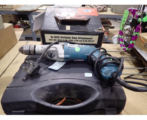 Mixed tools including Makita drill. All electrical items in this lot have been PAT tested for safety and have passed. This do