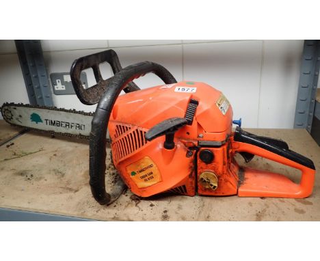 Timber Pro petrol chainsaw. Not available for in-house P&amp;P 