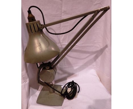 Anglepoise type desk lamp. All electrical items in this lot have been PAT tested for safety and have passed. This does not co