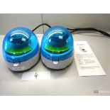 (2) SLS Lab Basics Micro Centrifuges, Type: C1008-B