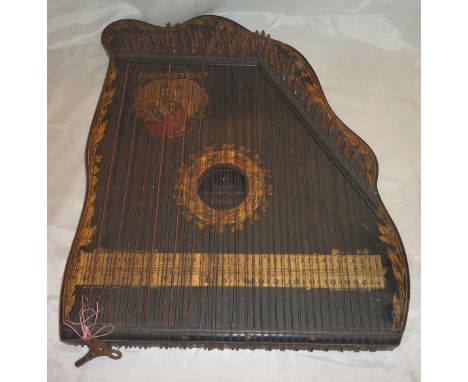 Coronation harp, 'Contert-Mandolin-Zither Victoria'
