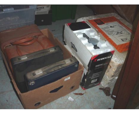 Overhead projector, Reflecta projector etc