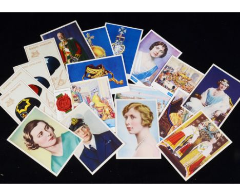 Cigarette Cards, Royalty, Arms & Emblems and Empire, from a variety of Manufacturers part sets/duplicates, cards to note, Wix