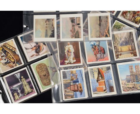 Cigarette Cards, Mixture, a selection of Churchman's L size sets to include Treasure Trove, Italian Art Exhibition 1930, The 