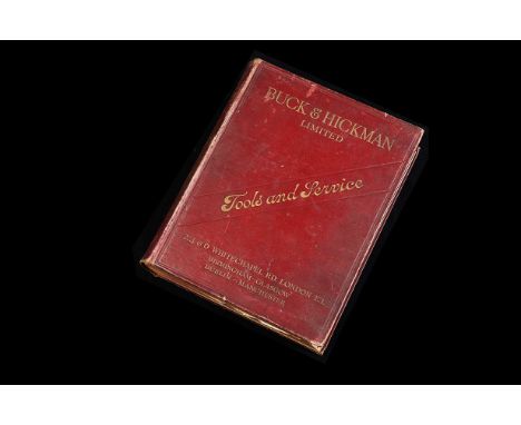 Trade catalogues: Buck & Hickman: Tools and Service, 1923, 4to, 1076 pp.