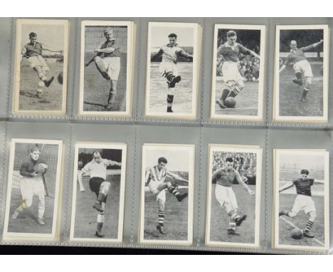 Trade Cards, Football, Adolph (Subbuteo) Famous Football Players (near complete no's 1-48)(gd)