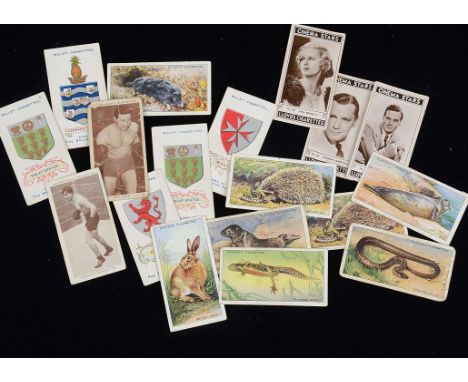 Cigarette Cards & Silks, Mixture, a collection of loose cards from various Manufacturers, various genres, cards to note Churc