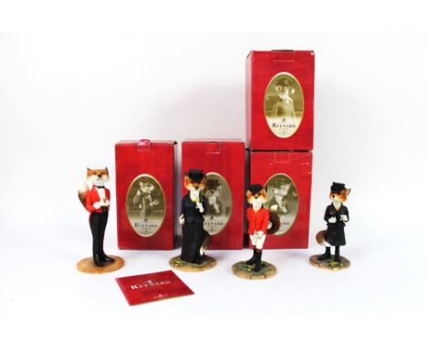 Border Fine Arts four Renyard Estate figurines, to include Viscount Albert Model 9278, Lady Renyard Model A7654, Master Renya