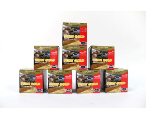 Two hundred Gamebore Pure Gold 28 bore shotgun cartridges, 25 gram, No. 5 shot, 70 mm case fibre wad.  SHOTGUN CERTIFICATE RE