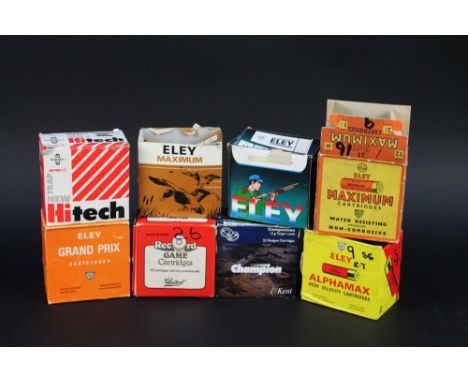 A collection of full and part boxes of shotgun cartridges, 12 bore to include Record Game cartridges by Baikal, Gamebore Hite