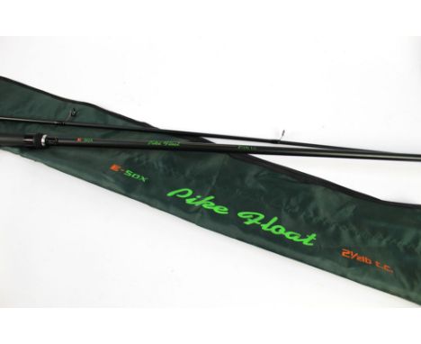 An E-SOX pike float rod, (new and unused) in two sections, 12'.