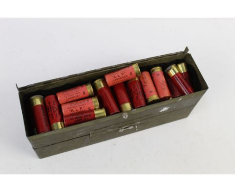 A quantity of 12 and 24 bore shotgun cartridges, the 12 bore by Westley Richards and to include the A.L.P cartridges, Westley