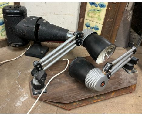 An industrial light and a magic lantern 