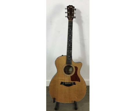 TAYLOR 314CE ELECTO-ACOUSTIC GUITAR, 2008 serial 20080304012, with Taylor expression system, in original hard shell caseguita