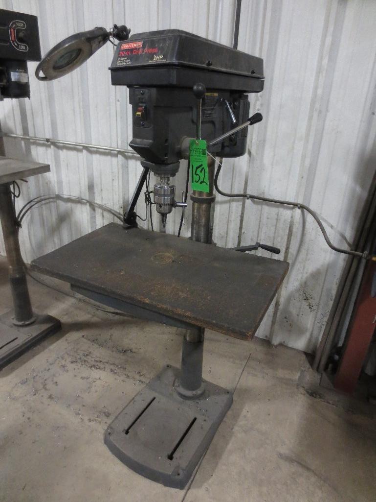 Craftsman 20" Drill Press, 12 Speed, 3/4" Chuck, M/N 137229200