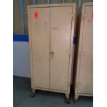 Strong Hold Heavy-Duty Storage Cabinet, size 36" x 20" x 78"H, contents not included. (Partition