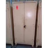 Strong Hold Heavy-Duty Storage Cabinet, size 36" x 20" x 78"H, contents not included. (Partition