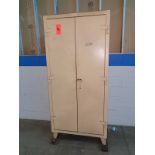 Strong Hold Heavy-Duty Storage Cabinet, size 36" x 20" x 78"H, contents not included. (Partition